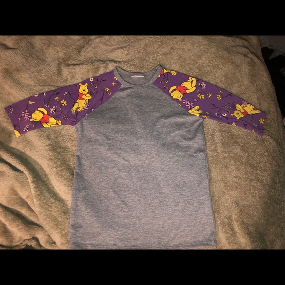 Lularoe Sloan Winnie the Pooh sleeve - size 6 - Picture 3 of 7
